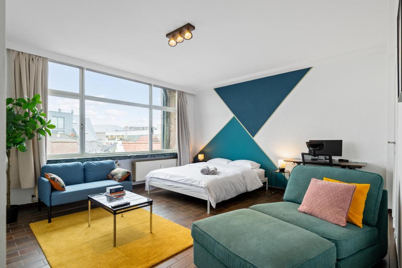 Cozy Antwerp - Cityview Studio Free Parking Exterior photo